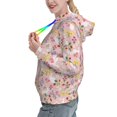 thumbnail image 2 of Sikiie Bunny And Flower Women's Casual Hoodies Long Sleeve Lightweight Pullover Tops Loose Sweatshirt-Large, 2 of 7