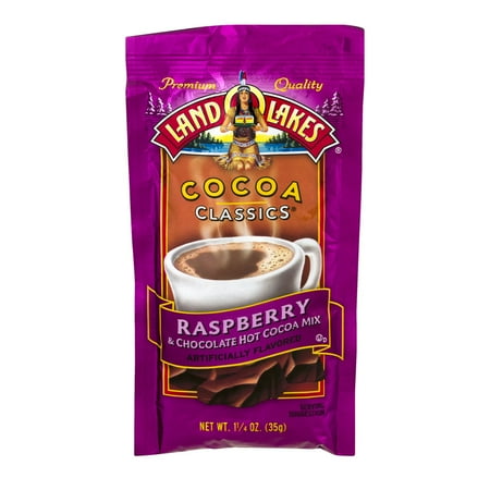 Land O'Lakes Cocoa Classics Hot Cocoa Mix Raspberry, 1.25 OZ