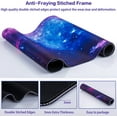 thumbnail image 6 of Gaming Mouse Pad, Extended Mouse Pad, 31.5x15.7inch XXL Large Big Computer Keyboard Mouse Mat Desk Pad with Non-Slip Base and Stitched Edge for Home Office Gaming Work, Galaxy Print, 6 of 6