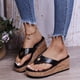 thumbnail image 5 of Amzcrzy Zapatos de mujer,Zapatos de mujer,Zapatillas de mujer, Sandalias de verano con punta abierta y tacón bajo para mujer Sandalias Mujer Zapatillas De Casa, 5 of 5