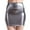 Grey, variant on Riforla Women's Sexy Fashion Versatile Performance Dress PU Skirt Women's Short Skirt Womens Skirts Gold XXL