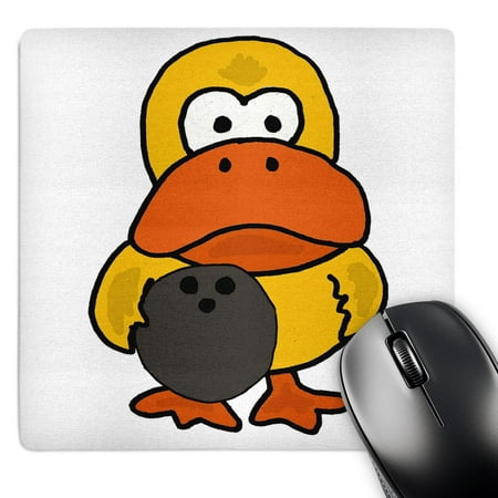 3dRose  Funny Silly Yellow Duck Bowling Cartoon  MousePad price history on PriceWatchPro