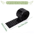 thumbnail image 5 of landscape edging,Corrugated Garden Edging,4"x50Ft Landscape Edging for DIY Flower Beds,Flexible Bender Border for Lawn,Garden and Yard,Sturdy Galvanized Garden Edging(10cm*9m), 5 of 8