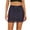 Navy, variant on IROINNID Women's Skirt Fashion Casual Mesh Skirt Skirt Short Empire Waist Mini Print Skirt