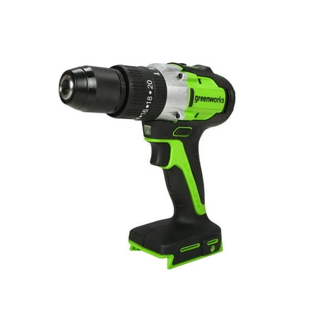 UPC: 0841821063603 | Greenworks 24V Brushless 1/2 in. Hammer Drill  Battery Not Included 3703402AZ