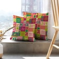 thumbnail image 6 of LALILO Throw Pillow Covers Cute And Christmas Art Backdrop Bell Cushion Cover 18" x 18", 2 Pack, 6 of 6