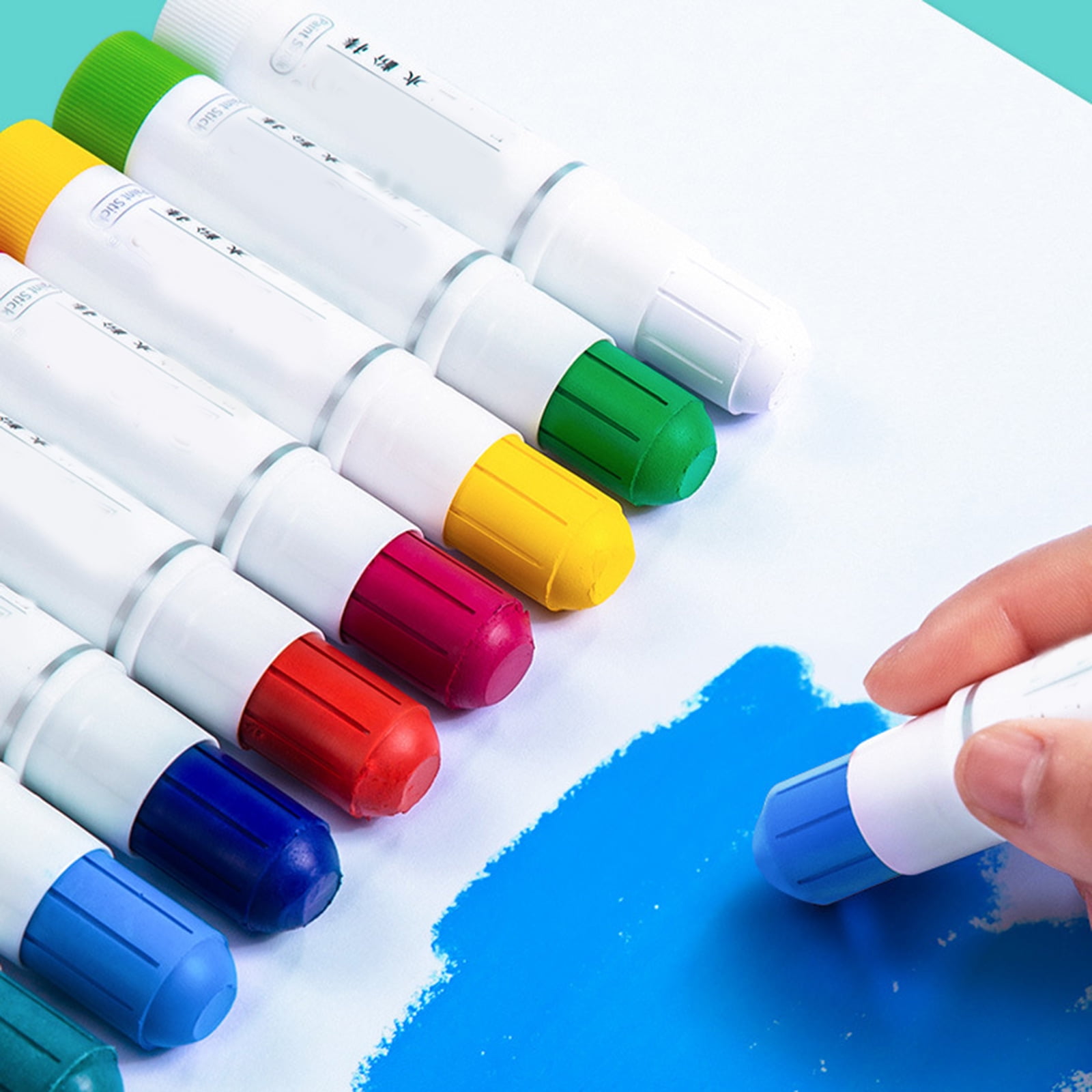 Soft Solid Gouache Paint Sticks Drawing Graffiti Art Washable for Students Artists Painter