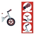 thumbnail image 4 of Bicicleta Balance Monk R12 Color Rojo, 4 of 6
