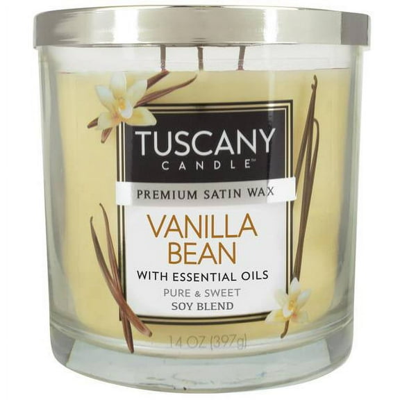 Tuscany Candle 14 oz Vanilla Bean Candle