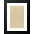 thumbnail image 2 of Gustav Klimt 17x24 Black Modern Framed Museum Art Print Titled - Sitting Act to the Right (Around 1916-1917), 2 of 5