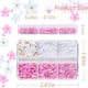 thumbnail image 5 of Encantos de uñas de flores 3D - rosa y blanco, cuentas de oro y plata, perlas - Diseño de arte de uñas, accesorios de arte de uñas, encantos de uñas, 5 of 5