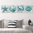 thumbnail image 3 of Elegant Shells I, II, III, IV by Studio Arts Set of 4 Canvas Prints, 3 of 4