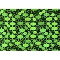 thumbnail image 1 of Ahgly Company Indoor Rectangle Abstract Green Modern Area Rugs, 2' x 3', 1 of 4
