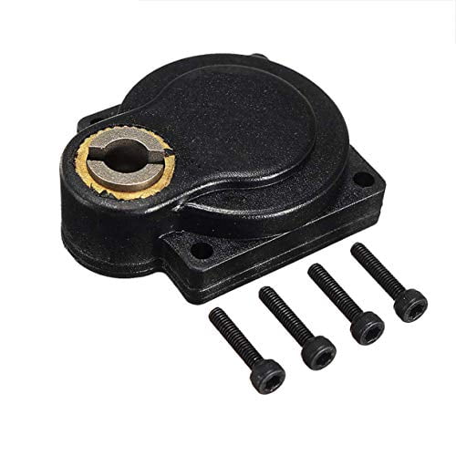 ShareGoo 27mm Electric Roto E-Start Power Starter Drill Plate Nitro Engine Backplate Power Back Cover 11011 Compatible with 1/10 RC Vertex 16/18/21 SH 18/21 Nitro Engine Rotor,Hole Centers 27mm