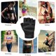 thumbnail image 5 of par de guantes de fitness para hombres y mujeres, equipo deportivo, ejercicio con mancuernas, levantamiento de guantes de medio dedo, l, 5 of 5