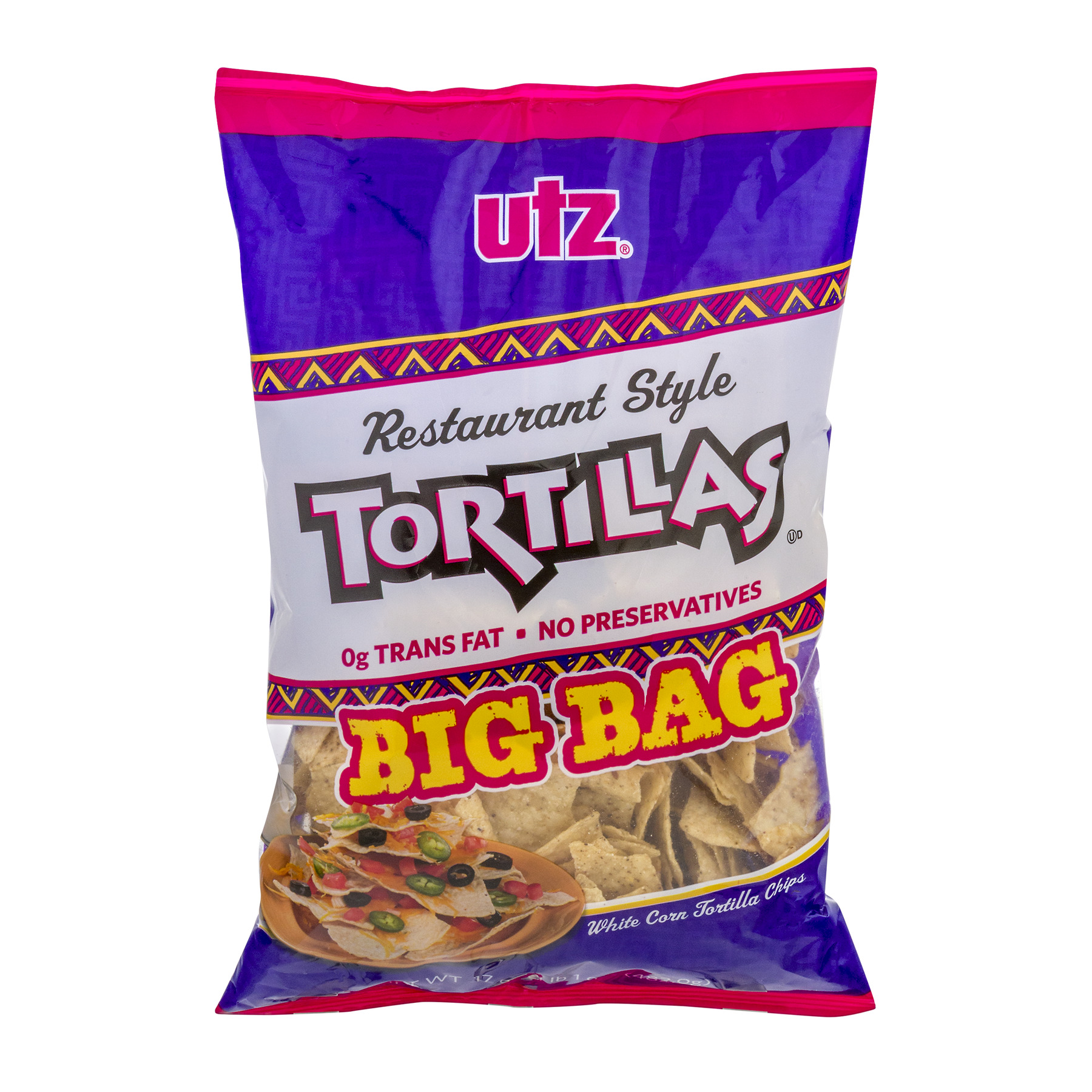 Utz Restaurant Style Tortillas Big Bag, 17 Oz.
