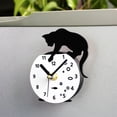 thumbnail image 1 of Kitten Fridge Clock Creative Refrigerator s Decorative Fridge Clock, 1 of 6