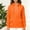 Orange, variant on Hoodies for Women Plus Size New Fashion Women's Casual Solid Long Sleeve Hooded Sweatshirt Drawing Pocket Tops Blouse Style B-22 Orange S