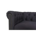 thumbnail image 4 of Kingway Furniture Jazz Living Microfiber Living Room Chair In Dark Gray, 4 of 8