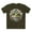 Army, variant on Frog Graphic Unisex 100 Cotton Tee With Unique Animal Golden Medallion Art Design 25