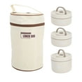 thumbnail image 2 of Contenedores De Almuerzo Aislados Portátiles Con Bolsa Térmica, 32 Oz A Prueba De Fugas De Acero Inoxidable Ronda Apilable Ben T O Lonchera Para La Oficina De Viajes, 2 of 7