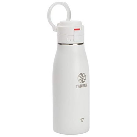 Takeya Traveler Insulated Travel Mug w/ Leak Proof Lid, 17 oz, Arctic