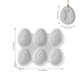 thumbnail image 3 of Llavero con colgante de conejo de Pascua de yeso Resina epoxi para manualidades DIY (2), 3 of 4