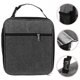 thumbnail image 5 of Bolsa de almuerzo portátil con aislamiento térmico, con asa y hebilla, de tela Oxford (gris oscuro), 5 of 6