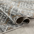 thumbnail image 5 of Well Woven Verity Moroccan Area Rug, 7.83' x 10.5', Eclectic Geometric Pattern, Soft, Glam Pile, Distressed Design & Modern Color Palette, 5 of 7