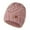260### Pink, variant on Trendy Warm Chunky Soft Stretch Cable Knit Beanie(Black)