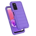 thumbnail image 4 of Tekcoo Shockproof Silicone Bumper Cell Phone Case for Samsung Galaxy A03s, Purple, 4 of 6