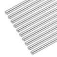 thumbnail image 1 of Uxcell Tiges Rondes en Acier Inoxydable 304, 6mm x 350mm Tiges à Tige Solide, Lot de 10, 1 of 3