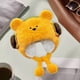 thumbnail image 5 of Lindo gorro de peluche, accesorio para disfraz, gorro para fiestas y festivales al aire libre. Amarillo, 5 of 8