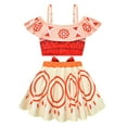 thumbnail image 2 of Girls Swimsuit Two Pieces Ruffle Bathing Suit Moana Princess Swimwear, 2 of 6