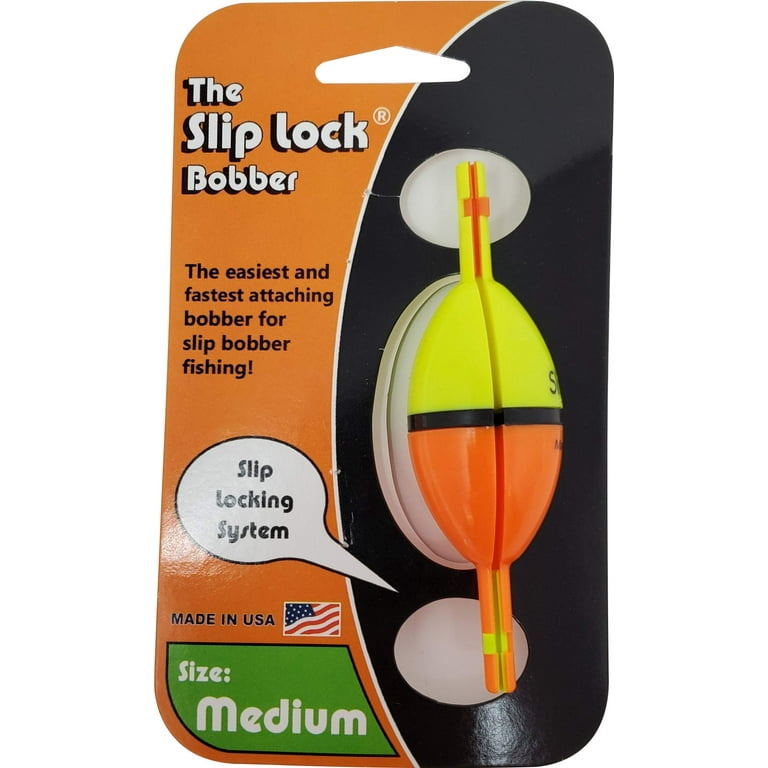 The Slip Lock Bobber easiest fastest attaching bobber Choose your Size! NIP