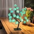 thumbnail image 5 of PGYONG Rose Flower Tree Lamp - LED Rose Tree Table Lamp USB/Battery Powered Artificial Bonsai Flower Night Light for Bedroom Living Room Party Wedding Valentine's Day Decor (C), 5 of 5