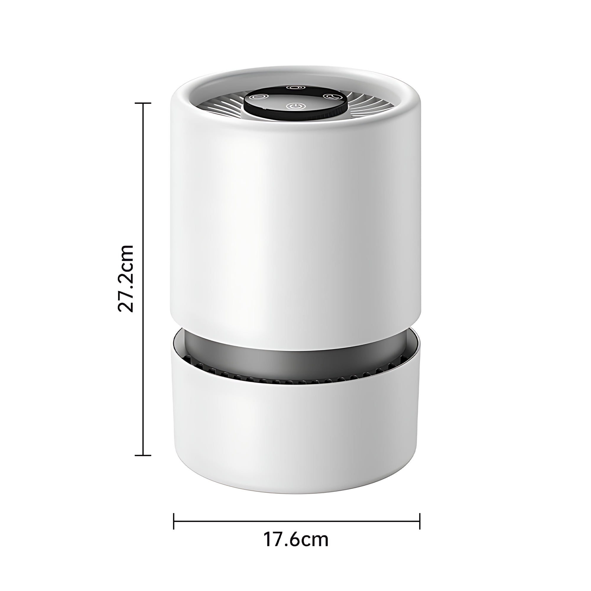 INSMART Air Purifiers for Bedroom, Quiet Air Purifier with HEPA Filter for Home,Smoke Dust Pet Dander, Odor, Hair for 500 SQ.ft