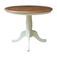thumbnail image 5 of 36" Round Top Pedestal Table With 12" Leaf - 28.9"H - Dining Height, 5 of 6