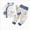 B24-Blue, variant on Toddler Baby Girl Fall Clothes Waffle Contrast Color Sweatshirt Pants Sets Winter Outfits 6-12 Months 12-24 Months 2t 3t 4t 5t 6t 7t 8t 9t Children,Comfy 6-9 Months