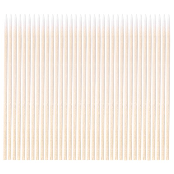 400 unids cabeza puntiaguda de madera de algodón de madera palo de maquillaje para limpieza herramienta cosmética (7 cm de longitud)