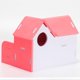 thumbnail image 4 of Casa De Juguetes Basados ​​en Hámster Muebles De tejado Pequeña Casa Molar Rosado CUTICAT Hamster Wooden House, 4 of 6