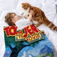thumbnail image 2 of Tom y Jerry anti-pilling, suave, ligera, esponjosa y acogedora de lujo para hogar y cocina – Perfecta para niños y adultos,50X70cm, 2 of 6