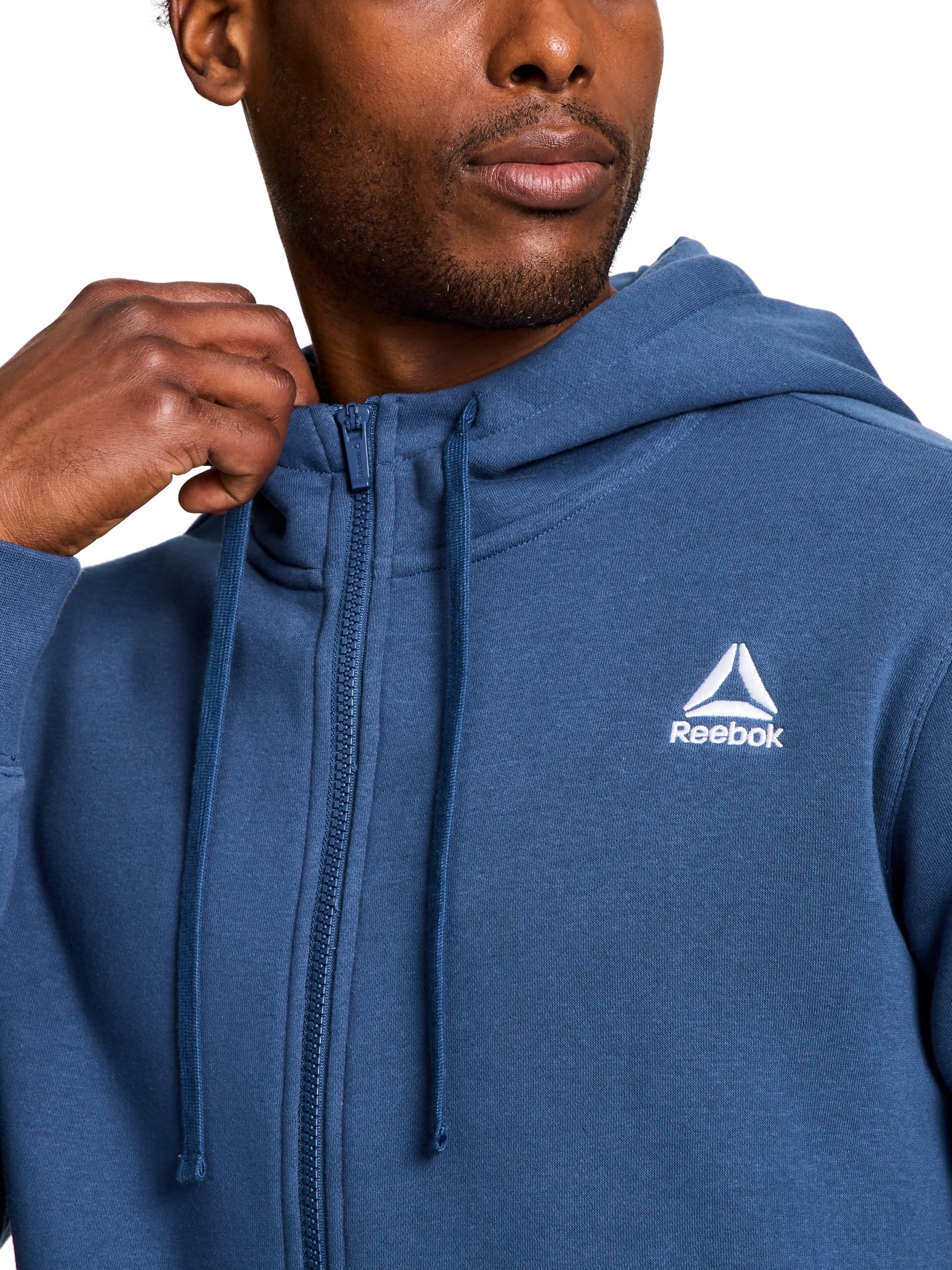 Reebok Men's and Big Men's Game Day Full Zip Hoodie, Sizes XS-5XL
