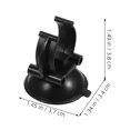 thumbnail image 2 of Houderco 25Ud Abrazadera Plástica Con Ventosa Para Mangueras De Acuario En Color Negro Resistente Al, 2 of 8