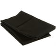 thumbnail image 1 of 530 Thread Count Egyptian Cotton Standard Pillowcase Set Solid  Black, 1 of 1
