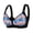 #315-Black, variant on Women's Bra with Front Closure, Strappy , and Printed for Daily Wear