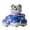 Blue, variant on Toy Collision Car, Creative Candy Bumper Car, Push and Go, Holiday Gift for Teens, Green