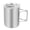 400ml with lid, variant on Yihuala Camping Drinking Water Cup Travel Cookware Drink Cup Tourist Mug Coffee Mugs Picnics Utensils Outdoor Kitchen Equipment