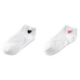 thumbnail image 2 of iOPQO 2 Pairs Womens Socks Ankle, Short Socks for Women, Workout Socks, Comfortable Socks for Women, Athletic Socks Women, Multi-color One Size, 2 of 5