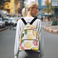 thumbnail image 7 of FORMRS Mini Backpack Purse for Women Travel Daypack Casual Shoulder Bag, Grapefruit Slices, 7 of 7